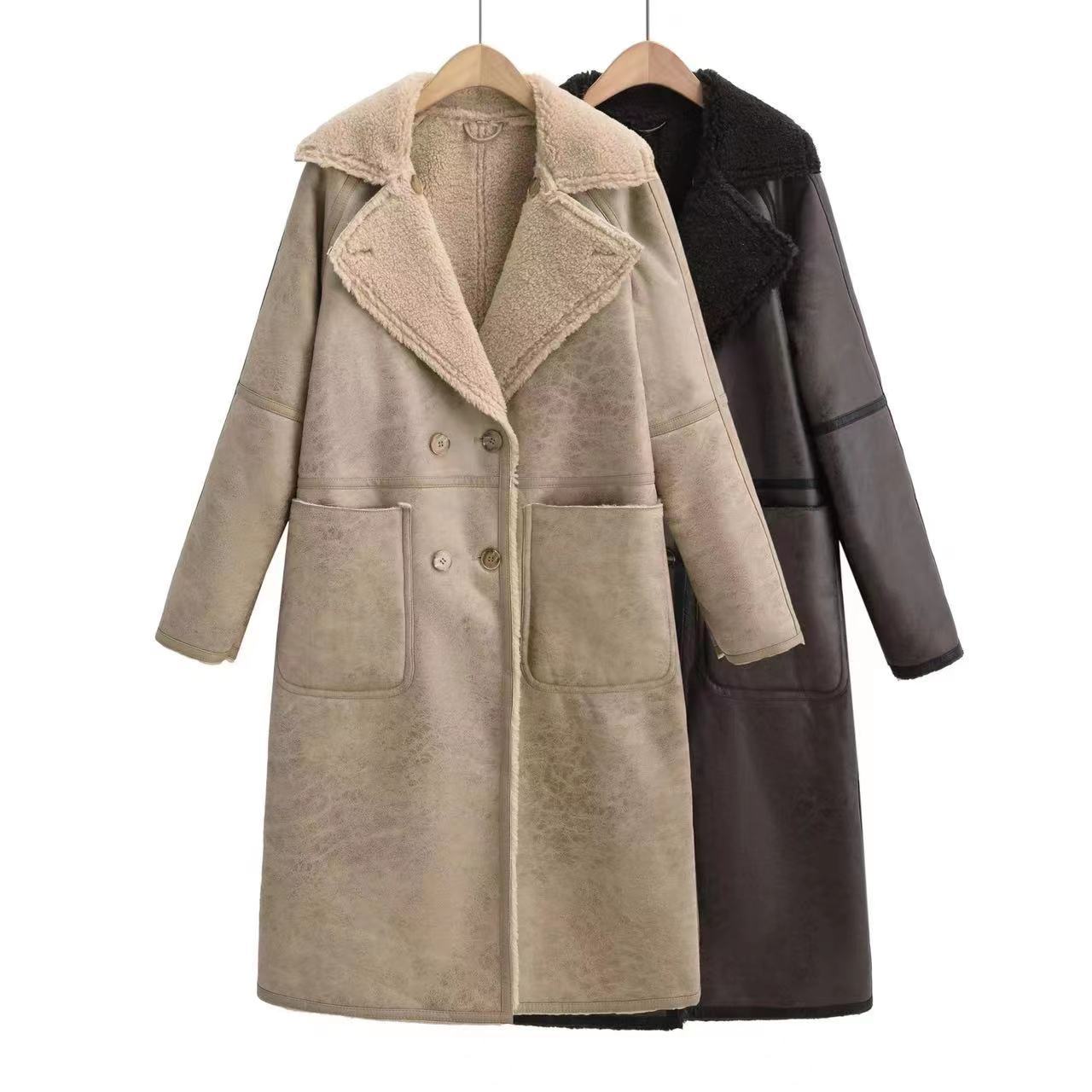 Modische, zweireihige Damen-Jacke