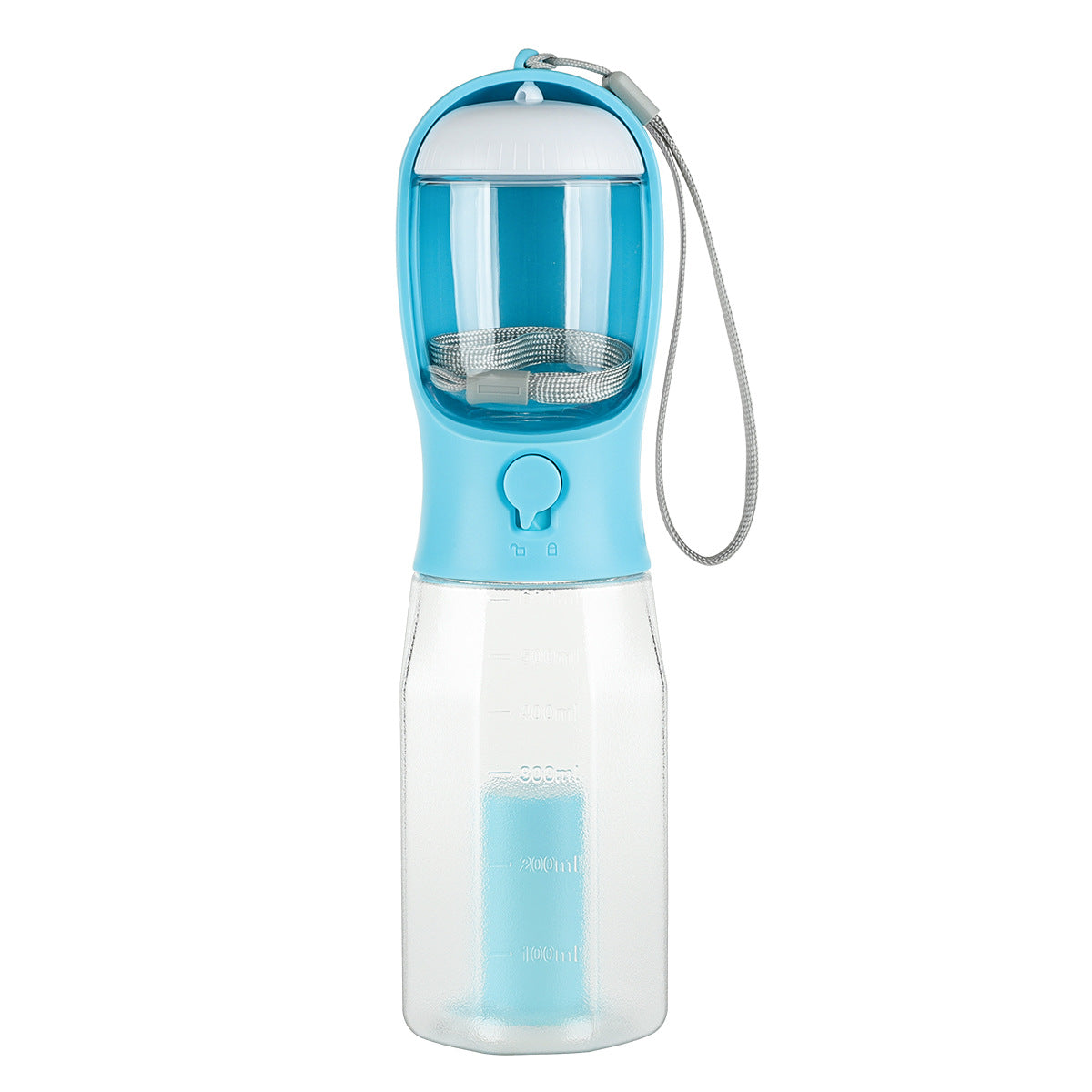 3-in-1- Wasserspender, Futter, Kotbeutelspender