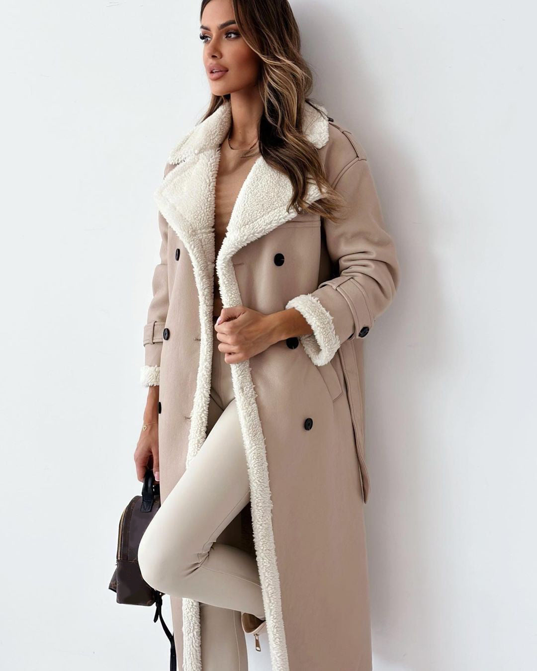 Modische, zweireihige Damen-Jacke
