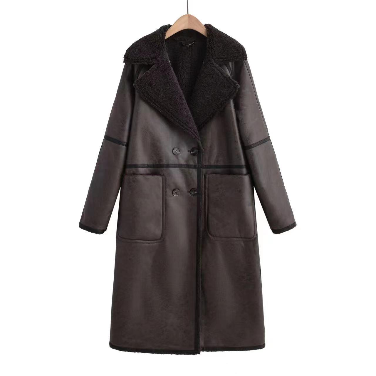 Modische, zweireihige Damen-Jacke
